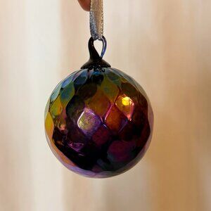 Vintage Glass Christmas Ornament